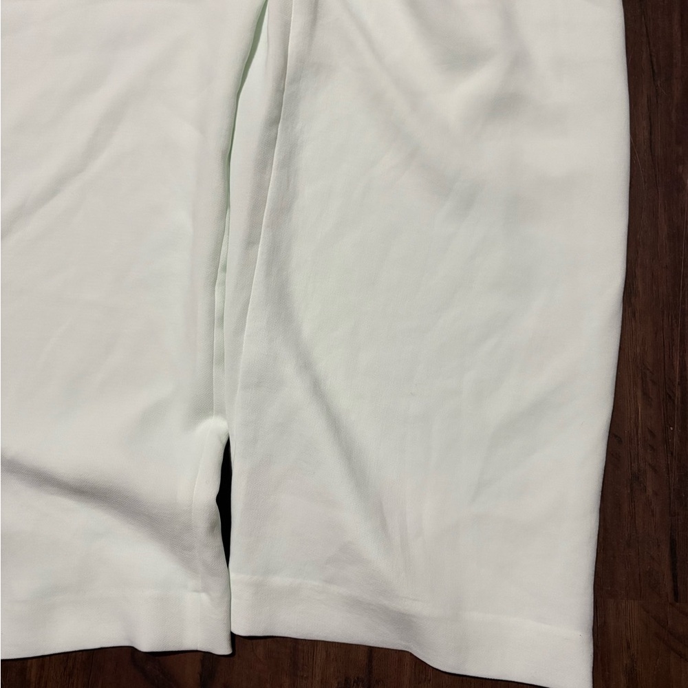 Elegant pale mint 2 pc Women's pant suit combo Jacket/pants from EXPRESS! BNWT!! - Picture 2 of 12